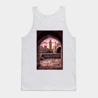 London Big Ben Sunset Tank Top